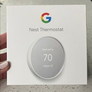 Google Nest Thermostat - Elegant Gray